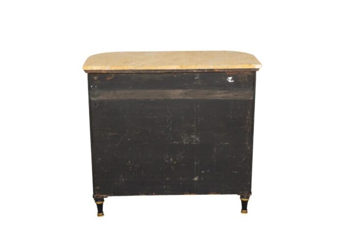 regency ebonized and giltwood credenza 2712