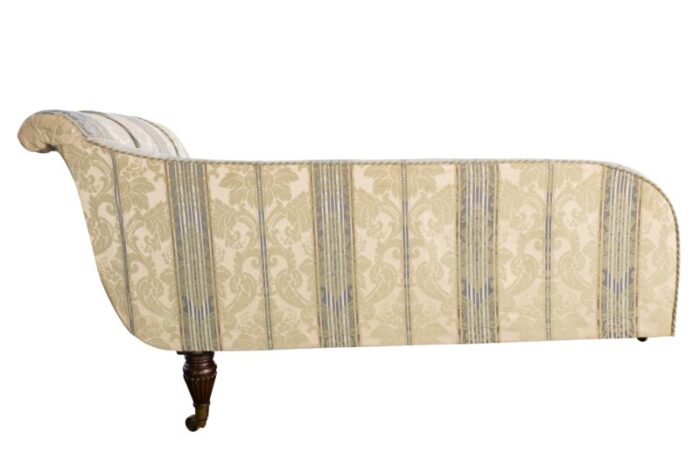 regency faux rosewood recamier 5671