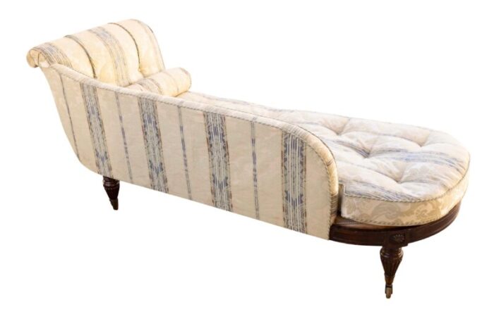 regency faux rosewood recamier 7586