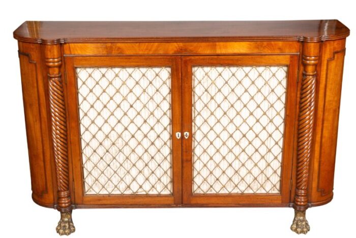 regency mahogany credenza 3791