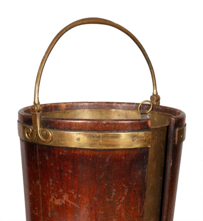 regency mahogany plate buckets a pair 6402