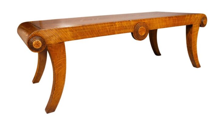 regency oak hall bench 8455