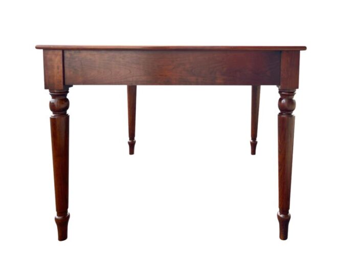 regency style walnut card table 1565