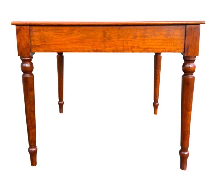 regency style walnut card table 9571