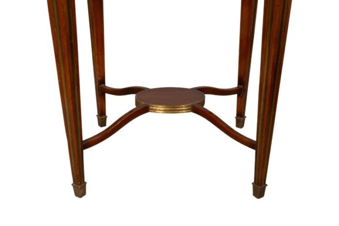 russian mahogany and brass mounted occasional table 0232