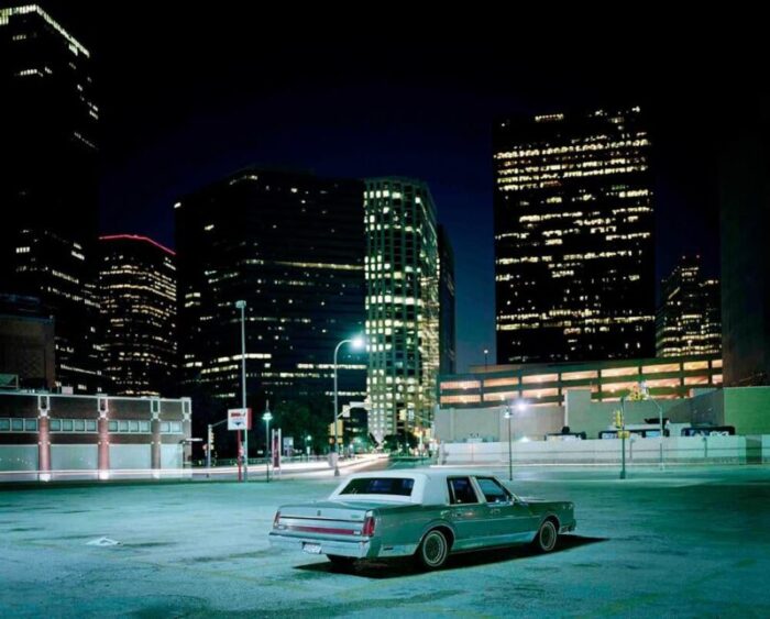 samuel hicks dallas car 2000s chromogenic print 7266