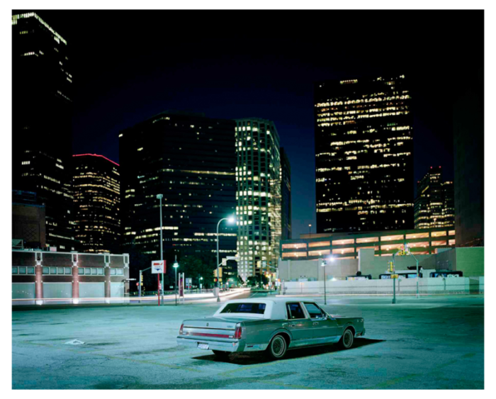 samuel hicks dallas car 2000s chromogenic print 8798