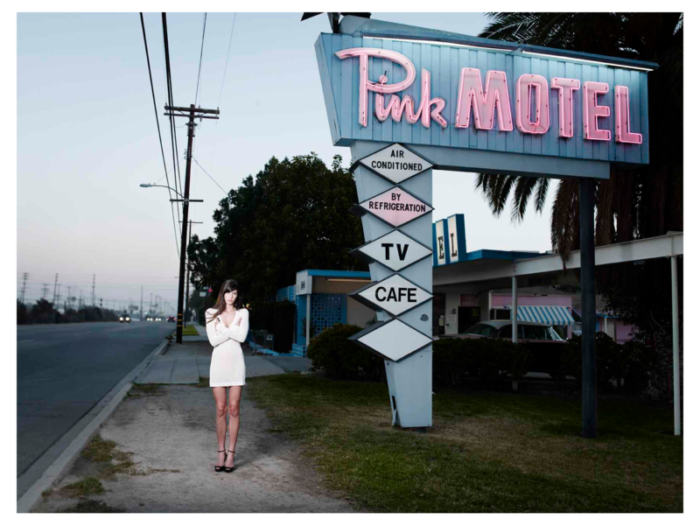 samuel hicks pink motel sun valley california 2007 chromogenic print 5208