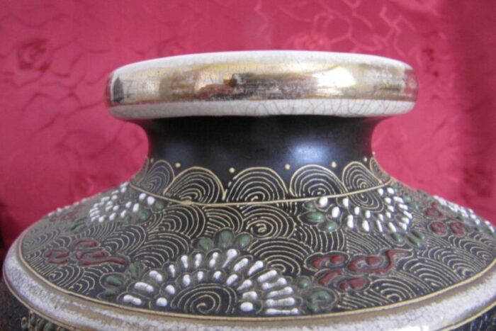 satsuma vase japan 1890s 3