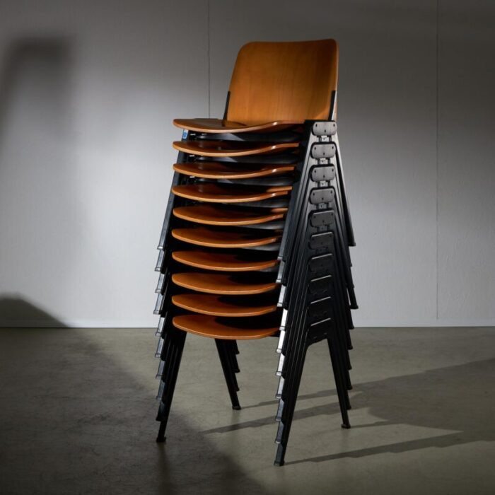 serie k chair by roberto lucci and paolo orlandini for velca 1427