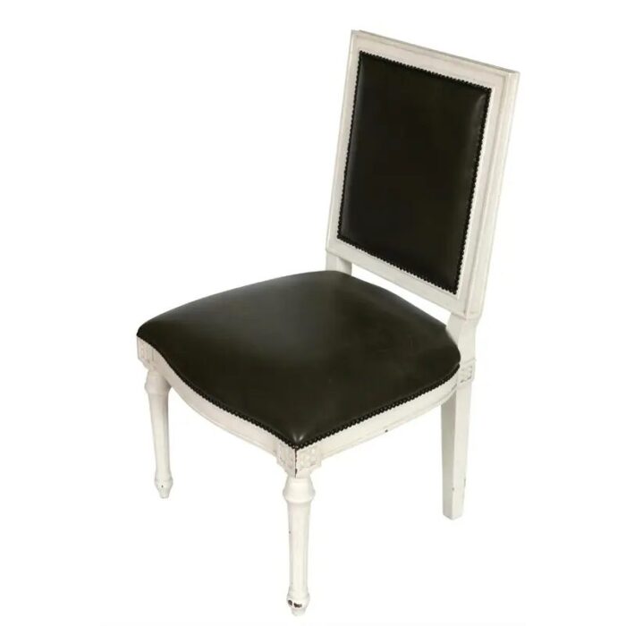 set of six louis xvi style dining chairs 5680