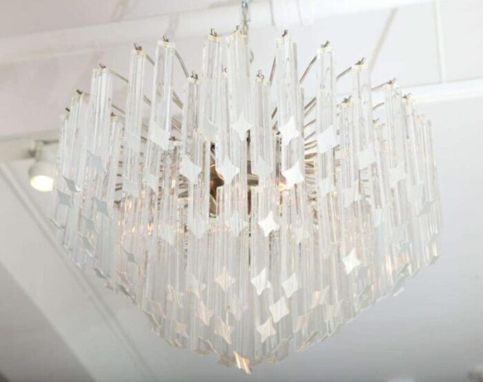 seven tier venini chandelier 2076