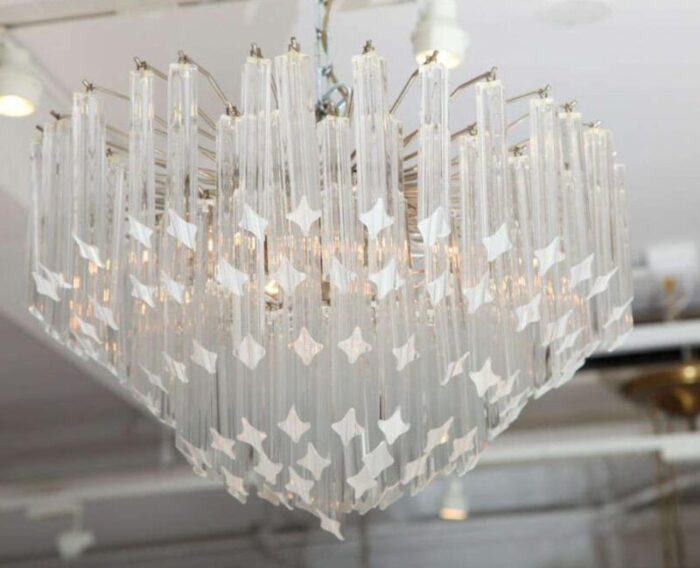 seven tier venini chandelier 5132