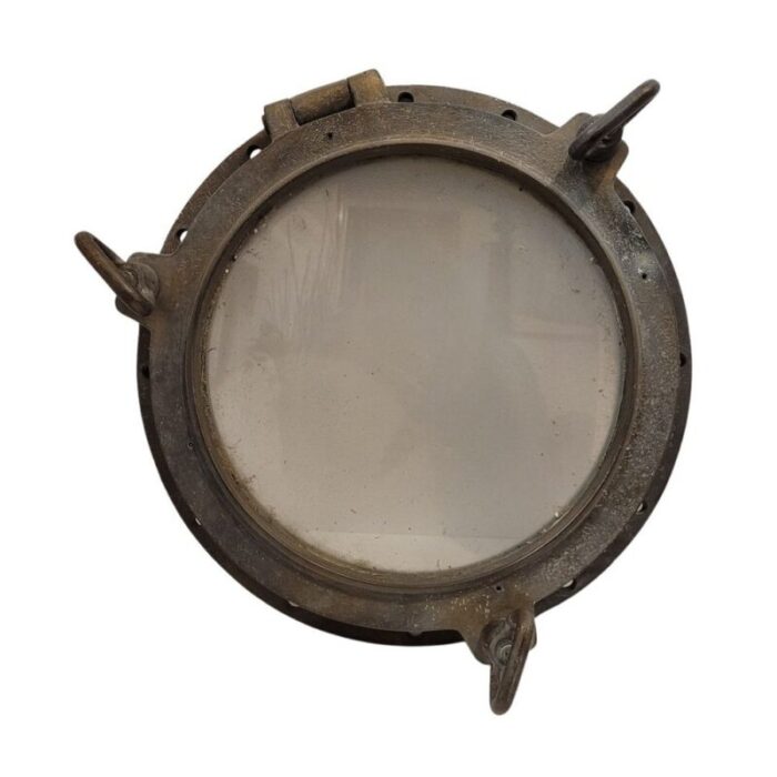 ship s porthole in bronze england 1920s 1930s 1