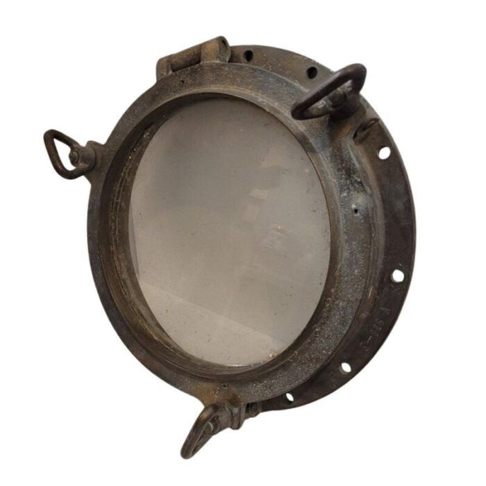 ship s porthole in bronze england 1920s 1930s 2