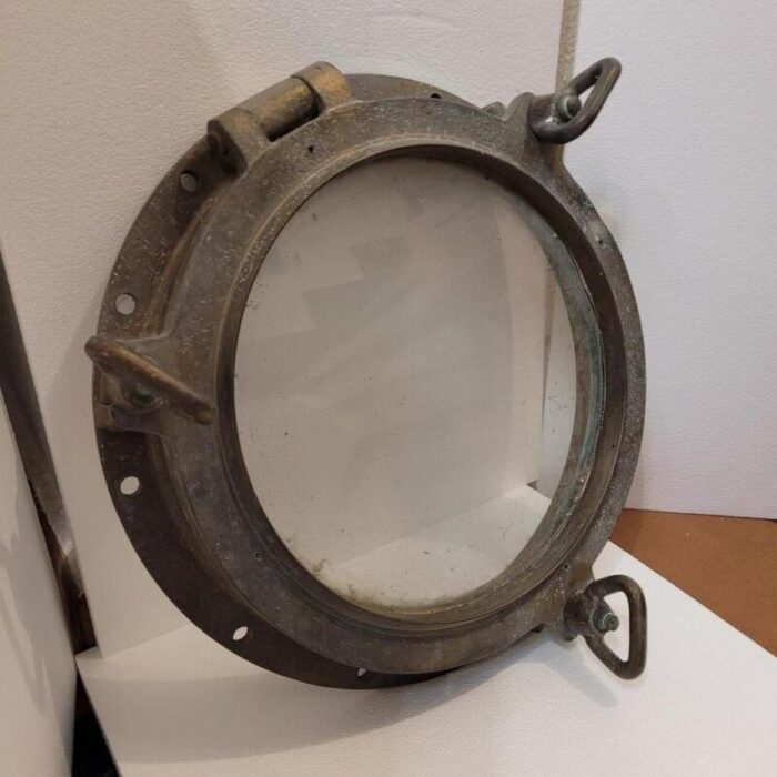 ship s porthole in bronze england 1920s 1930s 4