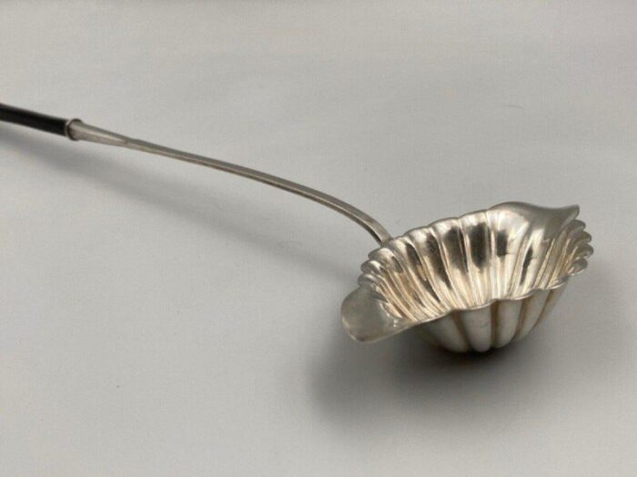 silver dessert ladle by pb berthier philippe for minerve bigorne 5