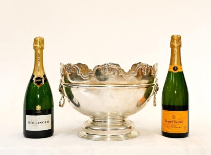 silver plated punch bowl or champagne cooler from monteith 2