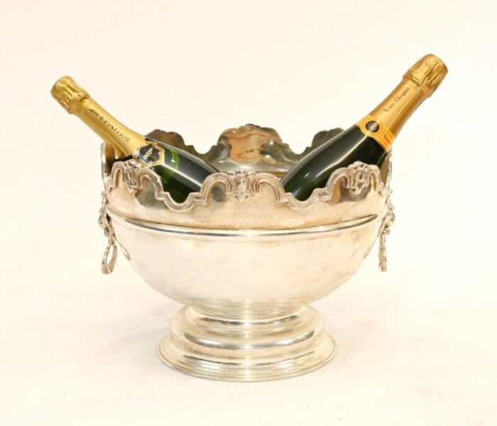 silver plated punch bowl or champagne cooler from monteith 3