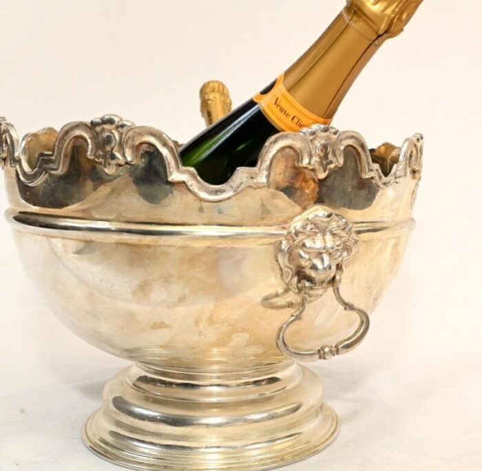 silver plated punch bowl or champagne cooler from monteith 4