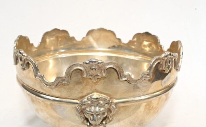 silver plated punch bowl or champagne cooler from monteith 7