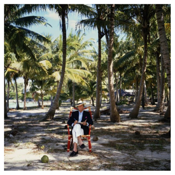 slim aarons abaco islander estate stamped photographic print 1986 2020s 2776