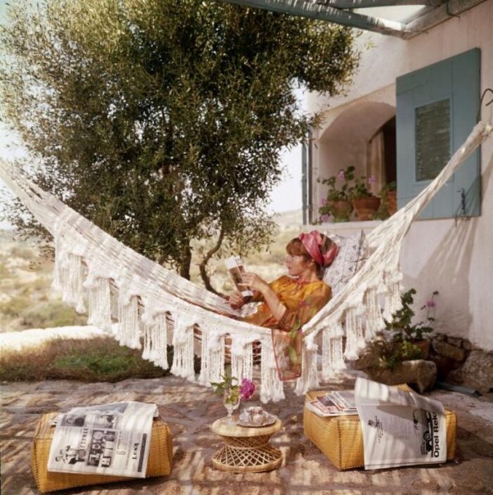 slim aarons bettina graziani estate stamped photographic print 1964 2020s 8730 scaled