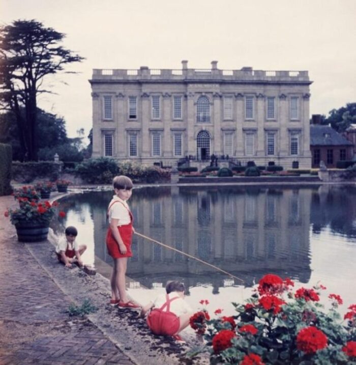 slim aarons boy baron estate stamped photographic print 1957 2020s 3135