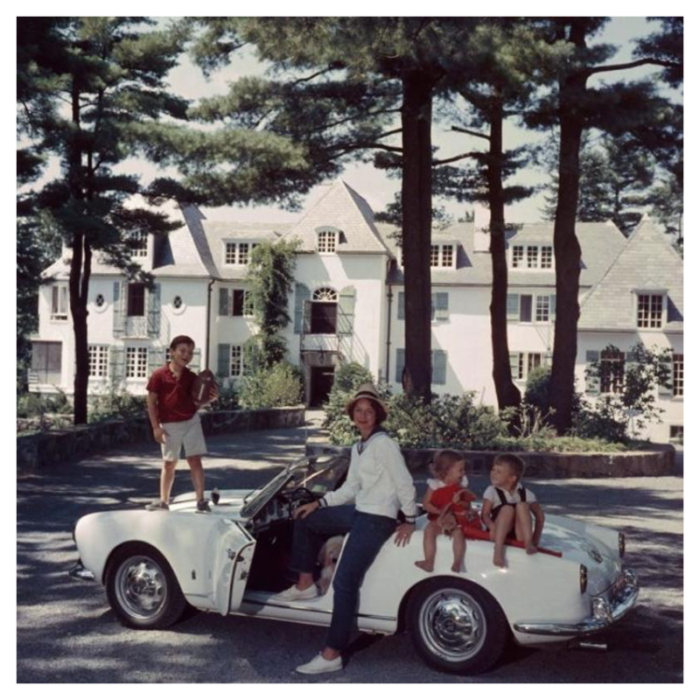 slim aarons cabot family estate stamped photographic print 1960 2020s 1192