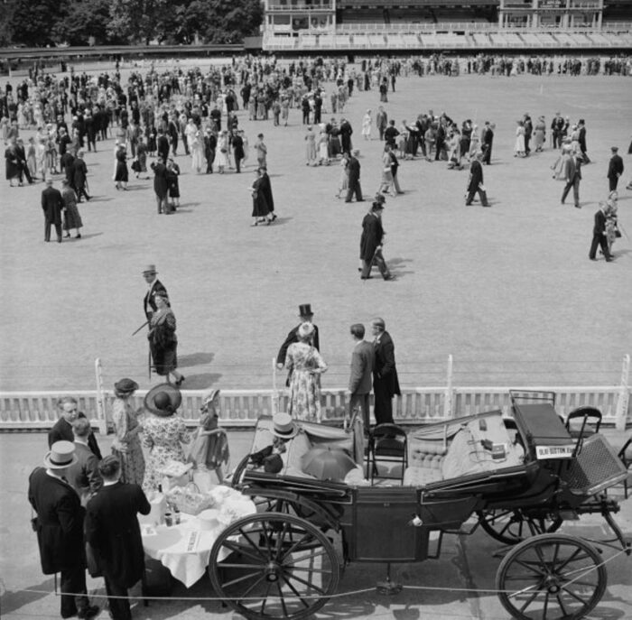 slim aarons eton vs harrow estate stamped photographic print 1955 2020s 3659 scaled