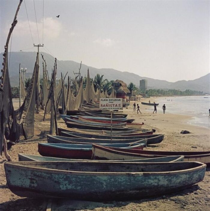 slim aarons fishing boats estate stamped photographic print 1952 2020s 0207 scaled