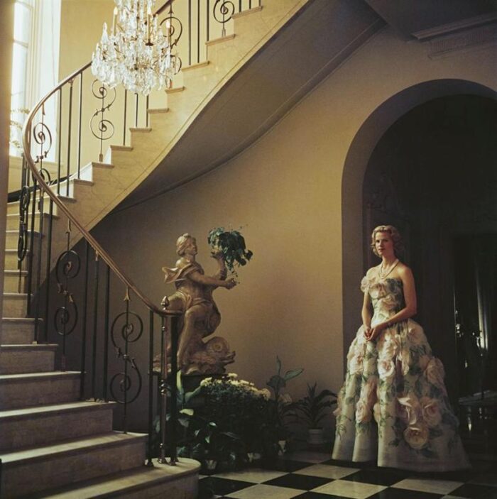 slim aarons muffy bancroft estate stamped photographic print 1958 2020s 9566 scaled