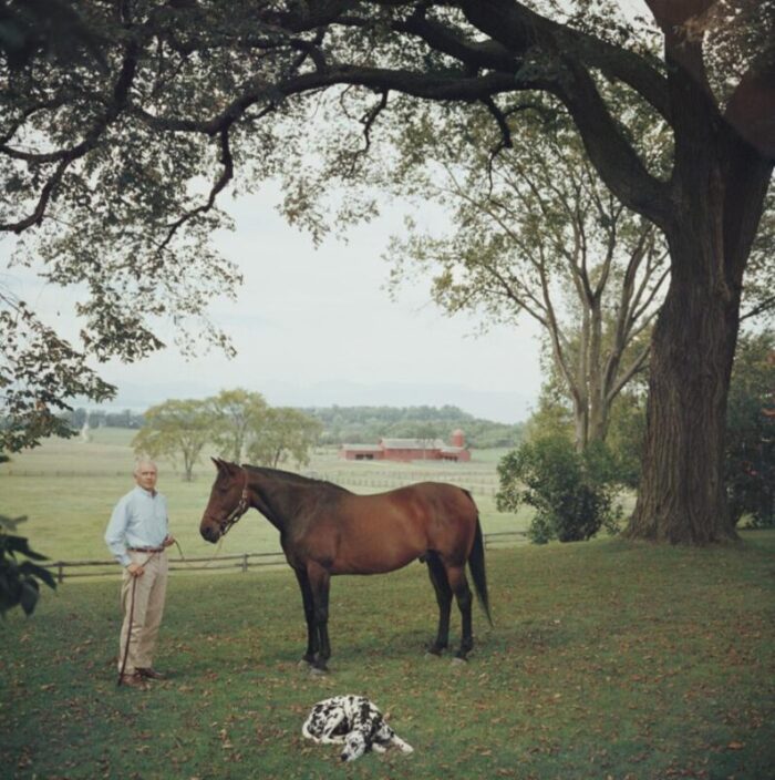 slim aarons prize trotter estate stamped photographic print 1960 2020s 2856