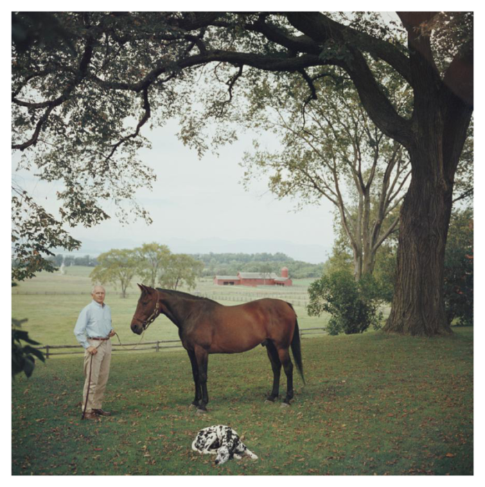 slim aarons prize trotter estate stamped photographic print 1960 2020s 3545