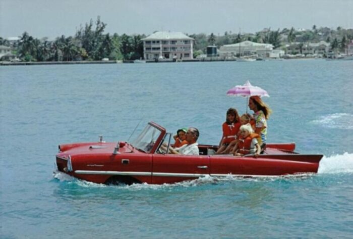 slim aarons sea drive estate stamped photographic print 1967 2020s 7712