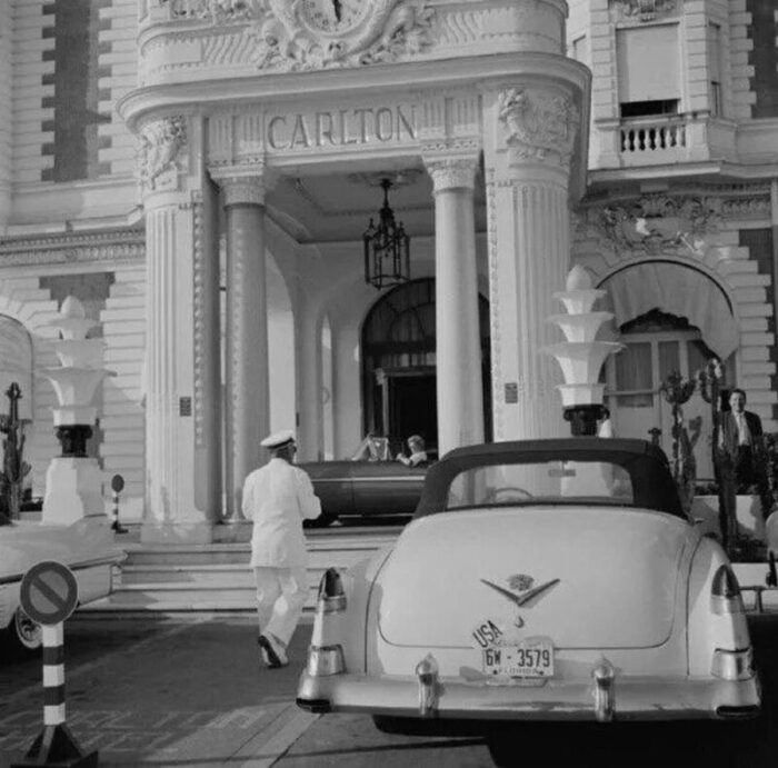 slim aarons the carlton hotel estate stamped photographic print 1955 2020s 7261