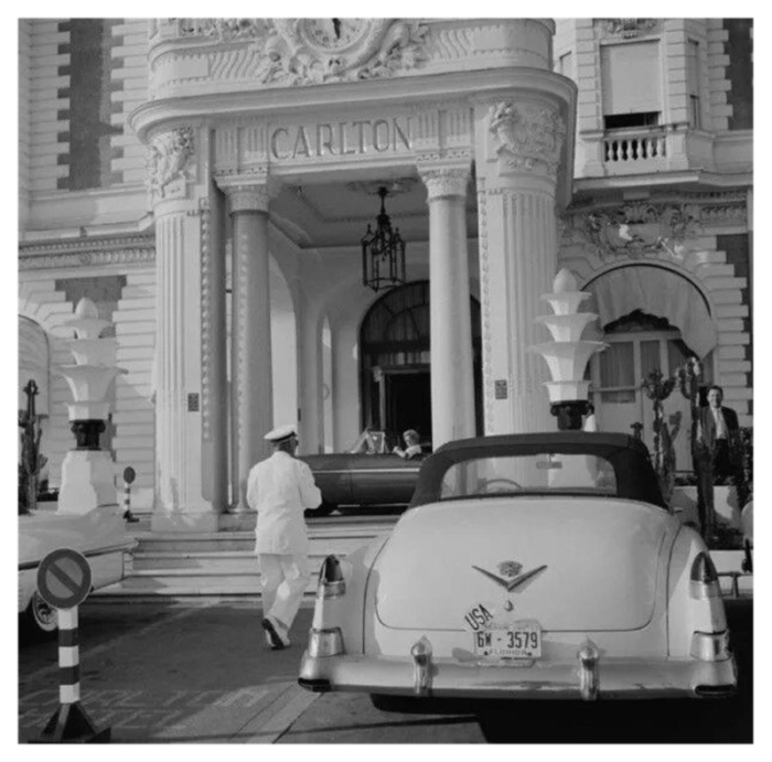 slim aarons the carlton hotel estate stamped photographic print 1955 2020s 9963