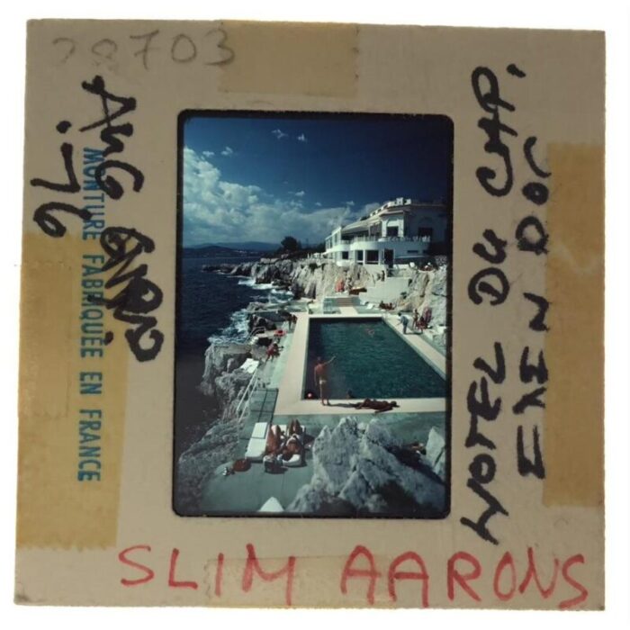 slim aarons tiziana 1984 estate stamped photographic print 8021