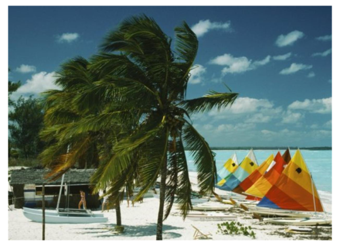 slim aarons treasure cay estate stamped photographic print 1986 2020s 2013