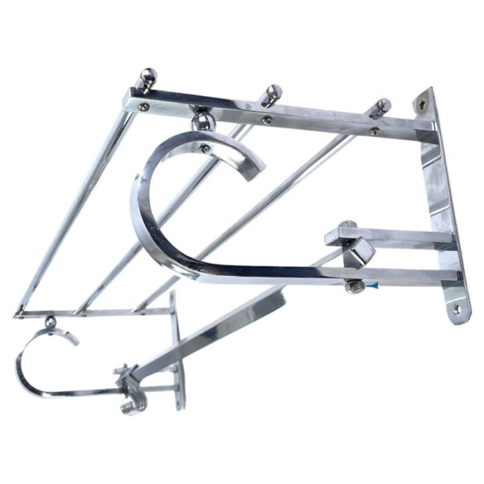 small art deco bauhaus coat rack in chrome 1930s 1