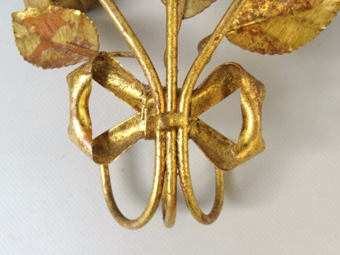 small florentine style wall hook 1970s 10