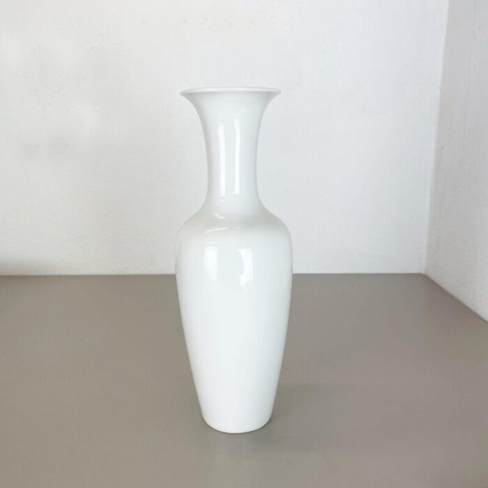 small op art german porcelain vase attributed to kpm berlin ceramics germany 1960s 2