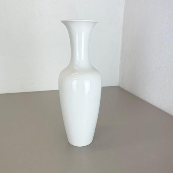 small op art german porcelain vase attributed to kpm berlin ceramics germany 1960s 3