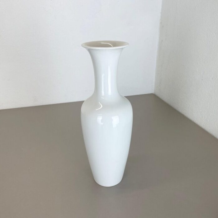 small op art german porcelain vase attributed to kpm berlin ceramics germany 1960s 5