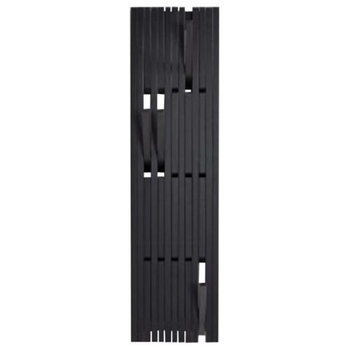 small wall mounted piano coat rack in black by patrick seha 1