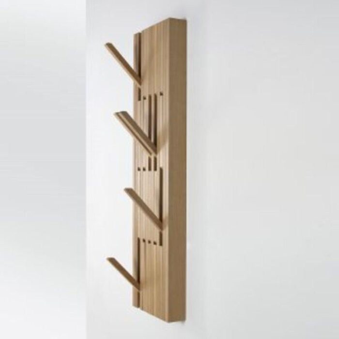 small wall mounted piano coat rack in black by patrick seha 6