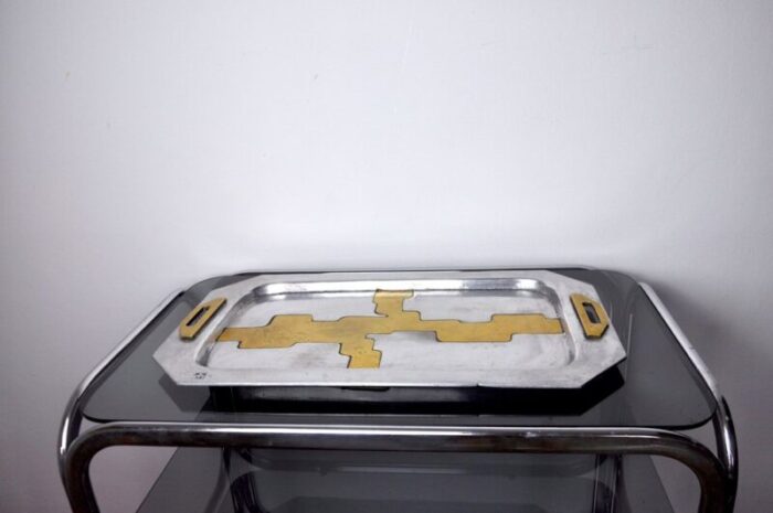 spanish brutalist tray by david marshall 1980s 5