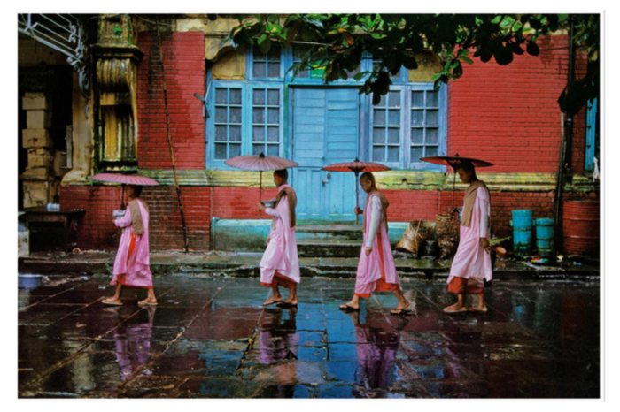 steve mccurry 1950 american steve mccurry procession of nuns rangoon burma signed 1994 2020s 8018