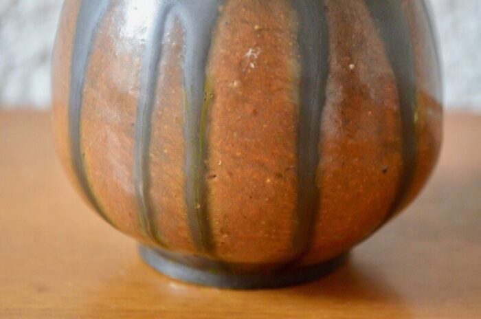 stoneware vase by fermand elchinger 1960s 5