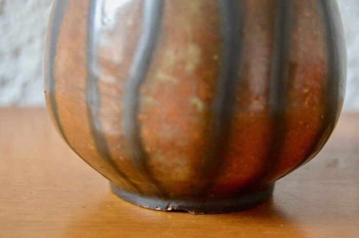 stoneware vase by fermand elchinger 1960s 7